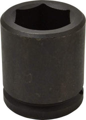 Proto - 1-1/2" Drive 2-1/16" Standard Impact Socket - 6 Points, 3-5/8" OAL - Caliber Tooling