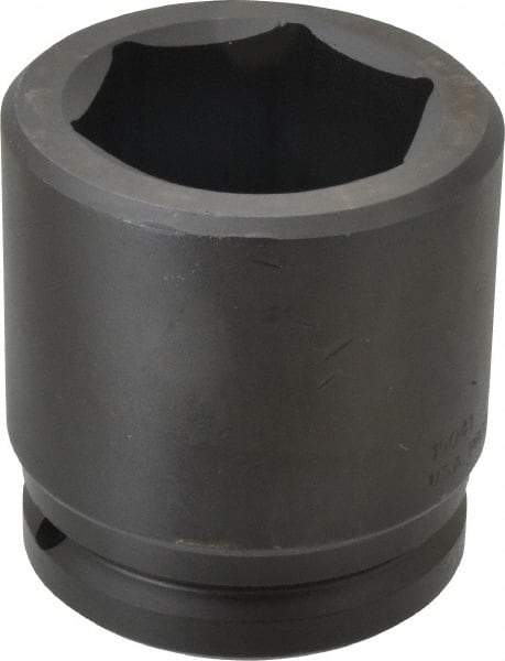 Proto - 1-1/2" Drive 2-9/16" Standard Impact Socket - 6 Points, 4" OAL - Caliber Tooling