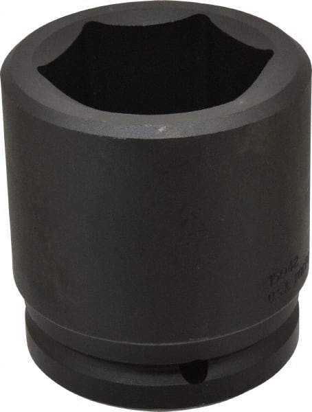 Proto - 1-1/2" Drive 2-5/8" Standard Impact Socket - 6 Points, 4-1/8" OAL - Caliber Tooling