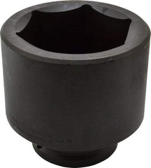 Proto - 1-1/2" Drive 4" Standard Impact Socket - 6 Points, 5-1/2" OAL - Caliber Tooling