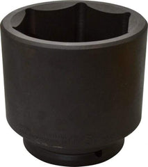 Proto - 1-1/2" Drive 4-3/4" Standard Impact Socket - 6 Points, 6-1/4" OAL - Caliber Tooling