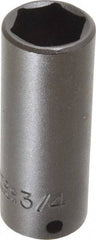 Proto - 3/8" Drive 3/4" Deep Impact Socket - 6 Points, 2-3/4" OAL - Caliber Tooling