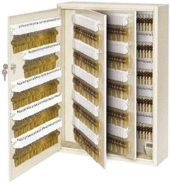 Master Lock - 730 Keys, Almond Key Storage Cabinet - 18" Wide x 7" Deep x 25-1/4" High - Caliber Tooling