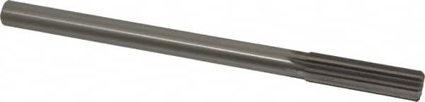 Made in USA - 0.63" High Speed Steel 8 Flute Chucking Reamer - Caliber Tooling