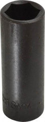 Proto - 3/8" Drive 18mm Deep Impact Socket - 6 Points, 2-47/64" OAL - Caliber Tooling