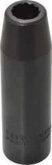 Proto - 1/2" Drive 7/16" Deep Impact Socket - 12 Points, 3-1/4" OAL - Caliber Tooling