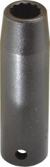 Proto - 1/2" Drive 1/2" Deep Impact Socket - 12 Points, 3-1/4" OAL - Caliber Tooling