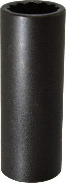 Proto - 1/2" Drive 7/8" Deep Impact Socket - 12 Points, 3-1/2" OAL - Caliber Tooling