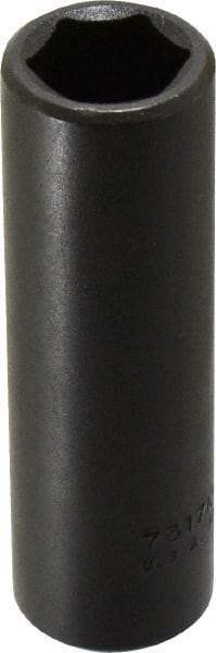 Proto - 1/2" Drive 17mm Deep Impact Socket - 6 Points, 3-1/4" OAL - Caliber Tooling