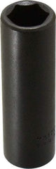 Proto - 1/2" Drive 17mm Deep Impact Socket - 6 Points, 3-1/4" OAL - Caliber Tooling