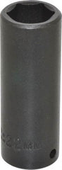 Proto - 1/2" Drive 22mm Deep Impact Socket - 6 Points, 3-1/2" OAL - Caliber Tooling