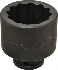 Proto - 3/4" Drive 2-1/16" Standard Impact Socket - 12 Points, 3-3/32" OAL - Caliber Tooling