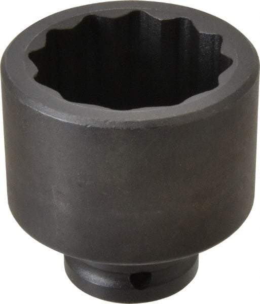 Proto - 3/4" Drive 2-1/8" Standard Impact Socket - 12 Points, 3-3/32" OAL - Caliber Tooling