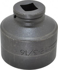 Proto - 3/4" Drive 2-3/16" Standard Impact Socket - 12 Points, 3-1/8" OAL - Caliber Tooling