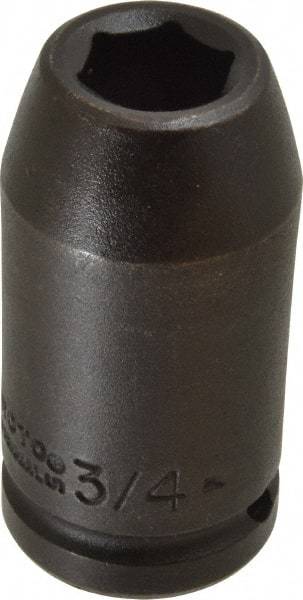 Proto - 3/4" Drive 3/4" Deep Impact Socket - 6 Points, 3-1/4" OAL - Caliber Tooling