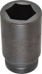 Proto - 3/4" Drive 1-1/4" Deep Impact Socket - 6 Points, 3-1/4" OAL - Caliber Tooling