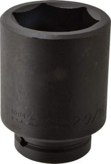 Proto - 1" Drive 2-9/16" Deep Impact Socket - 6 Points, 5" OAL - Caliber Tooling