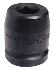 Proto - 1" Drive 58mm Impact Socket - 6 Points, 3-13/64" OAL - Caliber Tooling