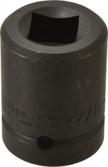 Proto - 1" Drive 7/8" Standard Impact Socket - 4 Points, 2-1/2" OAL - Caliber Tooling