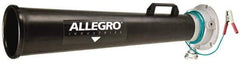 Allegro - 31-1/2 Inch Long, Plastic Venturi Style Pneumatic Blowers - 1/2 Inch NPT, 7.31 Inch Base Diameter, 7.37 Inch Face Diameter - Caliber Tooling