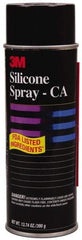 3M - 24 oz Aerosol Silicone Lubricant - Clear, 350°F Max - Caliber Tooling