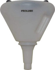 PRO-LUBE - 8" Diam, Spill Proof Funnel - Caliber Tooling