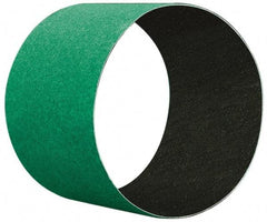 3M - 3-1/2" Wide x 15-1/2" OAL, 60 Grit, Zirconia Alumina Abrasive Belt - Zirconia Alumina, Medium, Coated, YF Weighted Cloth Backing, Series 577F - Caliber Tooling