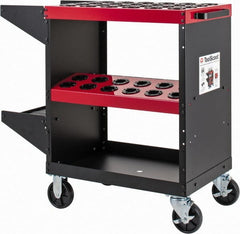 Huot - 48 Tool Capacity, 40 Taper Size ToolScoot CNC Tool Cart - Caliber Tooling