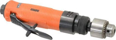 Dotco - 1/4" Keyed Chuck - Inline Handle, 3,500 RPM, 0.3 hp, 90 psi - Caliber Tooling