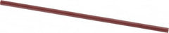 Value Collection - Round, Synthetic Ruby, Midget Finishing Stick - 100mm Long x 3mm Wide, Fine Grade - Caliber Tooling