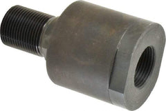 Made in USA - Air Cylinder Self-Aligning Rod Coupler - For 1-1/4 - 12 Air Cylinders, Use with Hydraulic & Pneumatic Cylinders - Caliber Tooling