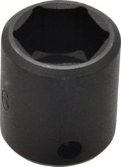 Proto - 3/8" Drive 11/16" Standard Impact Socket - 6 Points, 1-3/32" OAL - Caliber Tooling