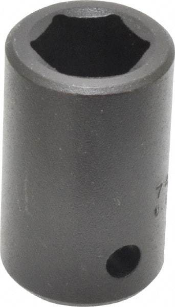 Proto - 1/2" Drive 9/16" Standard Impact Socket - 6 Points, 1-1/2" OAL - Caliber Tooling