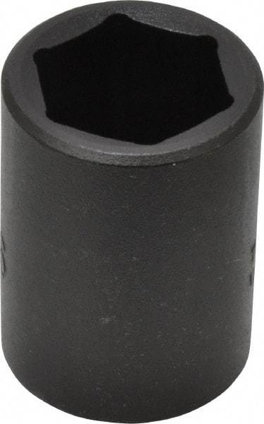 Proto - 1/2" Drive 13/16" Standard Impact Socket - 6 Points, 1-5/8" OAL - Caliber Tooling