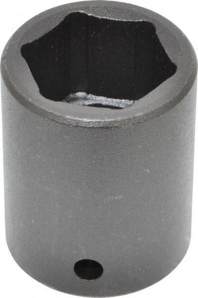 Proto - 1/2" Drive 25mm Standard Impact Socket - 6 Points, 1-3/4" OAL - Caliber Tooling