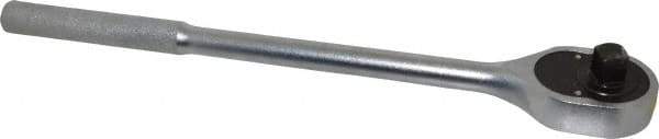 Proto - 3/4" Drive Pear Head Standard Ratchet - Chrome Finish, 20" OAL, 24 Gear Teeth, Standard Head - Caliber Tooling