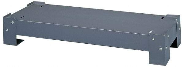 Durham - 12.3" Wide x 5.8" High, Gray Bin Holder - Use with Cabinets 002, 005, 007, 013, 014, 030, 031, 034 - Caliber Tooling