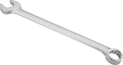 Proto - 1-3/4" 12 Point Offset Combination Wrench - 15° Offset Angle, 25" OAL, Steel, Satin Finish - Caliber Tooling