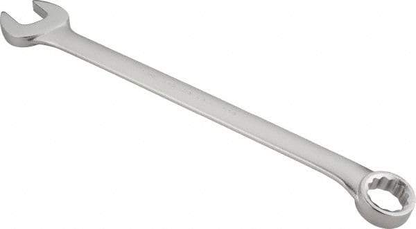 Proto - 1-7/8" 12 Point Offset Combination Wrench - 15° Offset Angle, 28" OAL, Steel, Satin Finish - Caliber Tooling