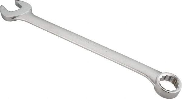 Proto - 2-1/8" 12 Point Offset Combination Wrench - 15° Offset Angle, 29-1/2" OAL, Steel, Satin Finish - Caliber Tooling