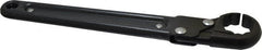 Proto - 1", Black Finish, Ratcheting Flare Nut Wrench - 12 Points, 9-3/8" OAL, Steel, Single End Head - Caliber Tooling