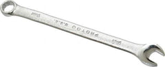 Proto - 9mm 12 Point Offset Combination Wrench - 15° Offset Angle, 5-21/32" OAL, Steel, Satin Finish - Caliber Tooling