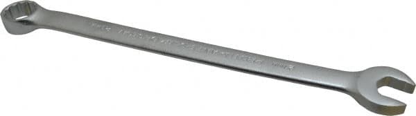 Proto - 21mm 12 Point Offset Combination Wrench - 15° Offset Angle, 11-13/16" OAL, Steel, Satin Finish - Caliber Tooling