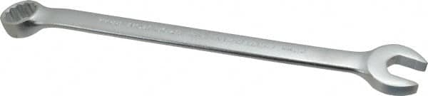 Proto - 22mm 12 Point Offset Combination Wrench - 15° Offset Angle, 12-1/2" OAL, Steel, Satin Finish - Caliber Tooling