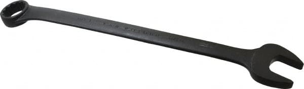 Proto - 1-3/8" 12 Point Offset Combination Wrench - 15° Offset Angle, 18-1/2" OAL, Steel, Black Finish - Caliber Tooling