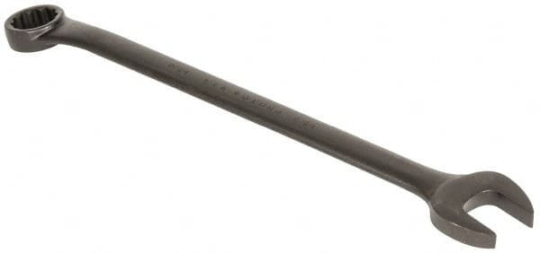 Proto - 1-5/8" 12 Point Offset Combination Wrench - 15° Offset Angle, 23" OAL, Steel, Black Finish - Caliber Tooling