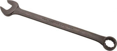 Proto - 1-3/4" 12 Point Offset Combination Wrench - 15° Offset Angle, 25" OAL, Steel, Black Finish - Caliber Tooling