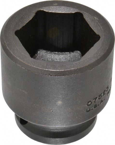 Proto - 3/4" Drive 1-7/16" Standard Impact Socket - 6 Points, 2-5/16" OAL - Caliber Tooling