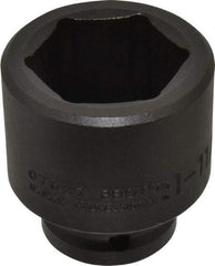 Proto - 3/4" Drive 1-11/16" Standard Impact Socket - 6 Points, 2-5/8" OAL - Caliber Tooling