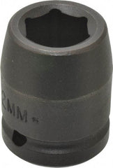 Proto - 3/4" Drive 22mm Standard Impact Socket - 6 Points, 2" OAL - Caliber Tooling